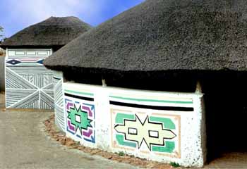 Art mural Ndebele