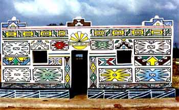 Art mural Ndebele