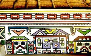 Art mural Ndebele