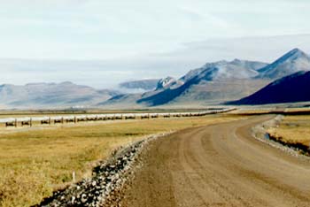 La Dalton Hwy et le Pipeline