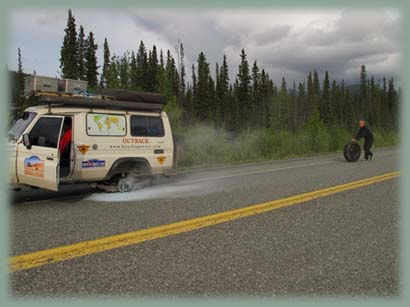 Alaska Highway - panne