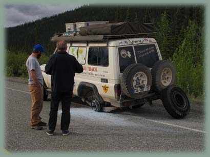 Alaska Highway - panne