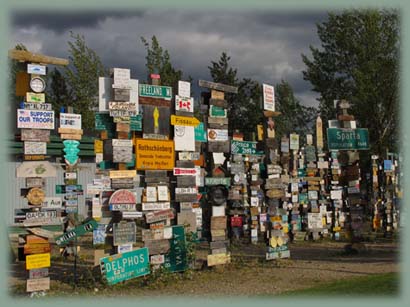 Signpost Forest - Canada