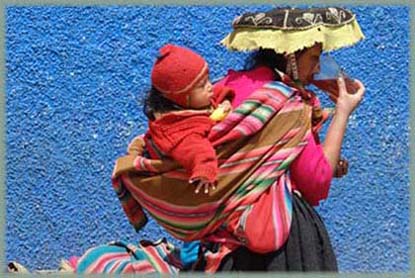 Pérou, la mère et l'enfant