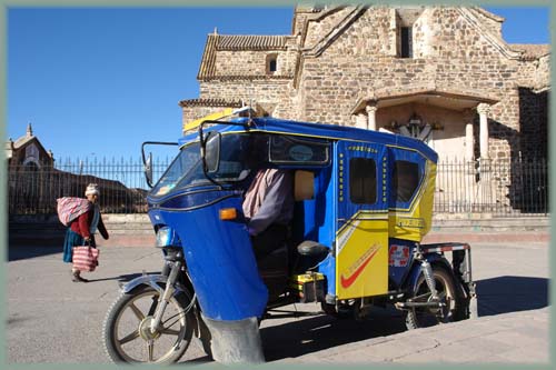 Pérou, triporteur