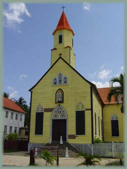 Surinam - Eglise