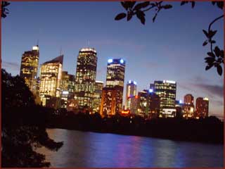 Sydney by night