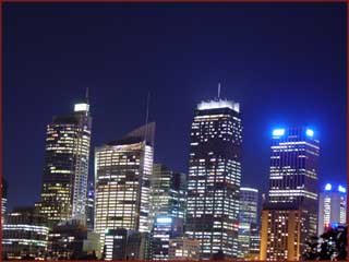 Sydney by night