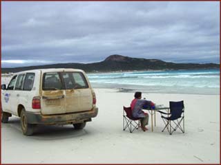 4X4 sur les plages du WA