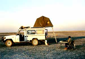 les pans de Makgadikgadi