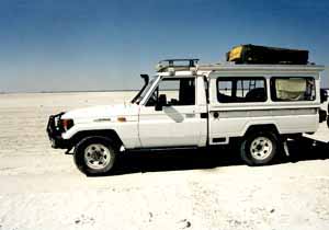 les pans de Makgadikgadi