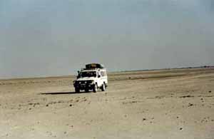 les pans de Makgadikgadi