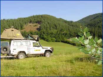 Bivouac en Bulgarie