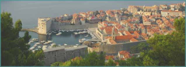 Vue générale sur Dubrovnik