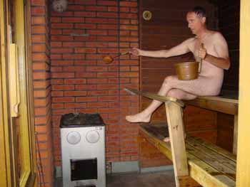 Sauna en Finlande