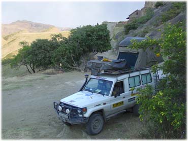 Bivouac à David Garedji 