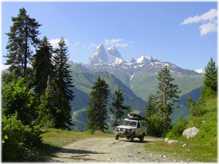 Sur la piste d'Ushguli