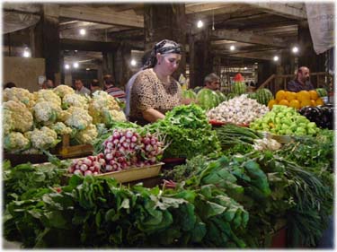 Marché de Tbilissi 