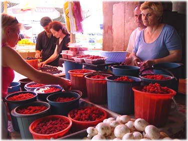 Marché de Tbilissi 