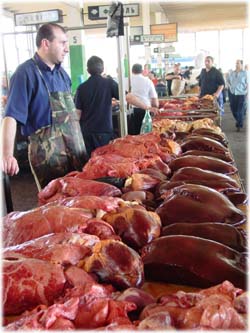 Marché de Tbilissi 