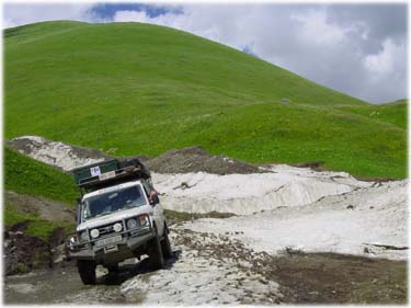 Sur la piste d'Ushguli