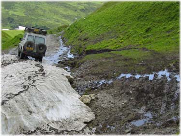 Sur la piste d'Ushguli