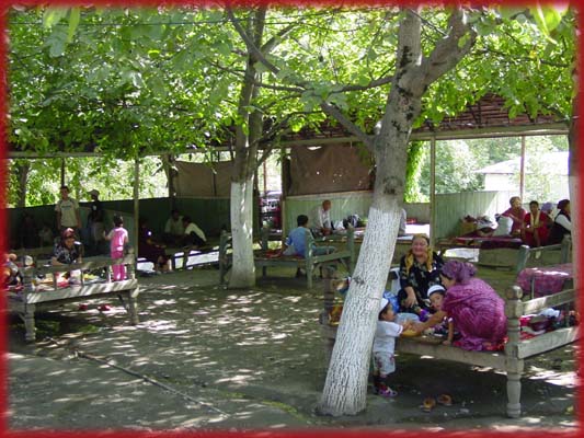 Tchaikhanas au kirghizstan-kirghizistan