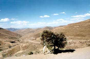 paysages du Lesotho