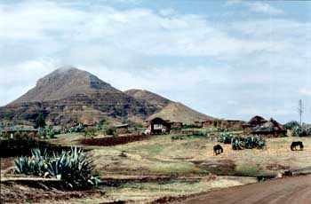 Lesotho, un pays montagneux !