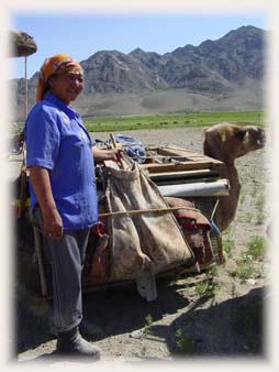 Caravane nomade de Mongolie