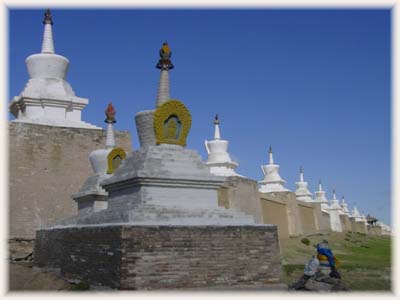 Monastère d'Erdene - Mongolie