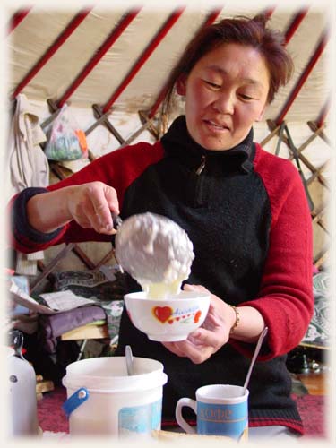 Laitages - Mongolie