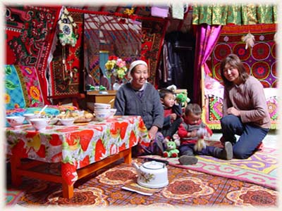 Ger kazakhe - Mongolie 
