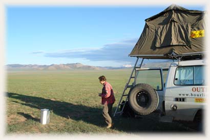 Mongolie - Bivouac