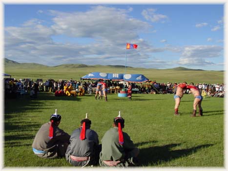 Fête du Naadam - Mongolie