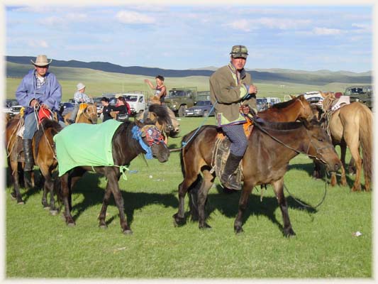 Fête du Naadam - Mongolie