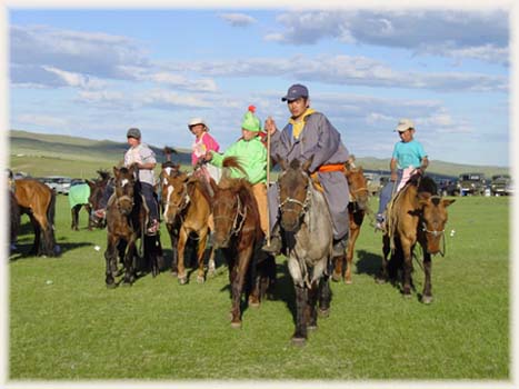 Fête du Naadam - Mongolie