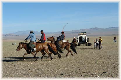 Fête du Naadam - Mongolie