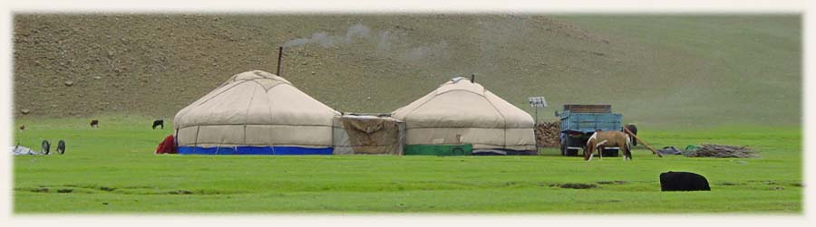 Gers kazakhe - Mongolie 
