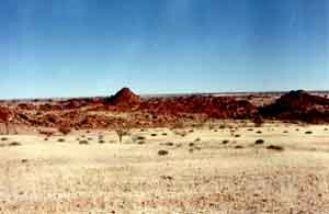 Paysage du Damaraland