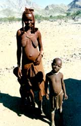 Femme et enfant Himba