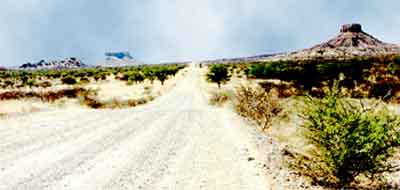 Paysage du Damaraland