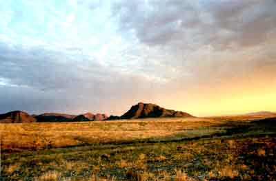 Paysage du Damaraland