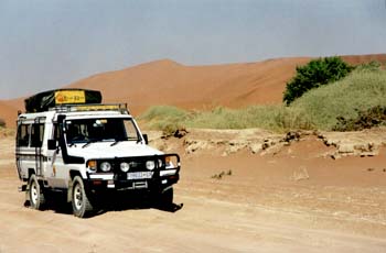 Dunes rouges de Namibie