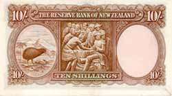 Kiwi sur un billet de banque