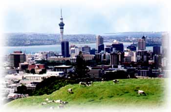 Auckland, le Mont Eden