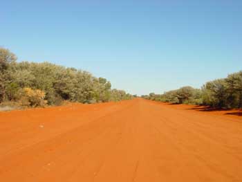 Les pistes rouges d'Australie