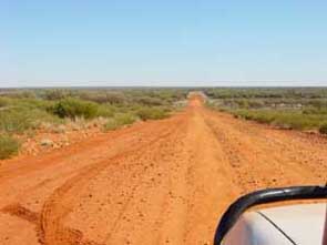 Pistes de l'Outback Australie