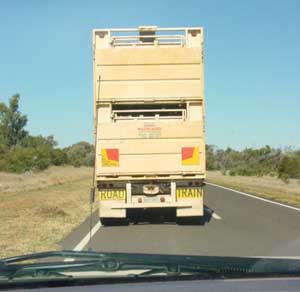 Road-train en Australie