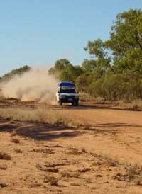 Pistes de l'Outback Australie